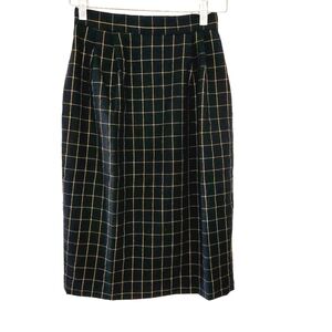 JH COLLECTIBLE 💯 WOOL pencil black and gold skirt